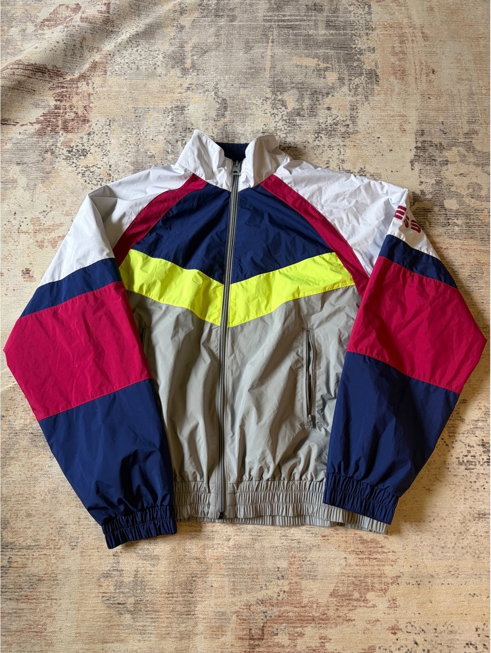 Guess track windbreaker jacket